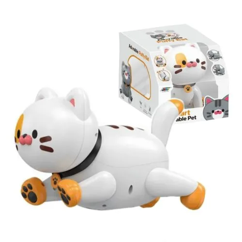 Радіоуправляємий котик LE NENG TOYS інтерактивний різнокольоровий