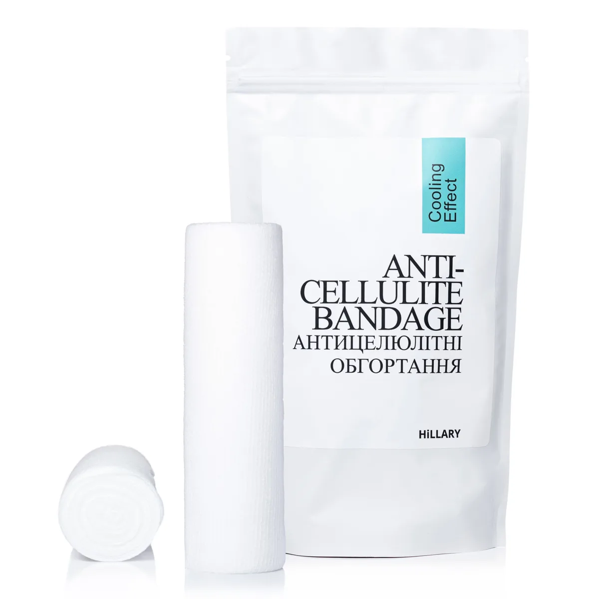 Курс охолоджуючих антицелюлітних обгортань для тіла Hillary Anti-Cellulite Pro cooling effect (6 уп.)