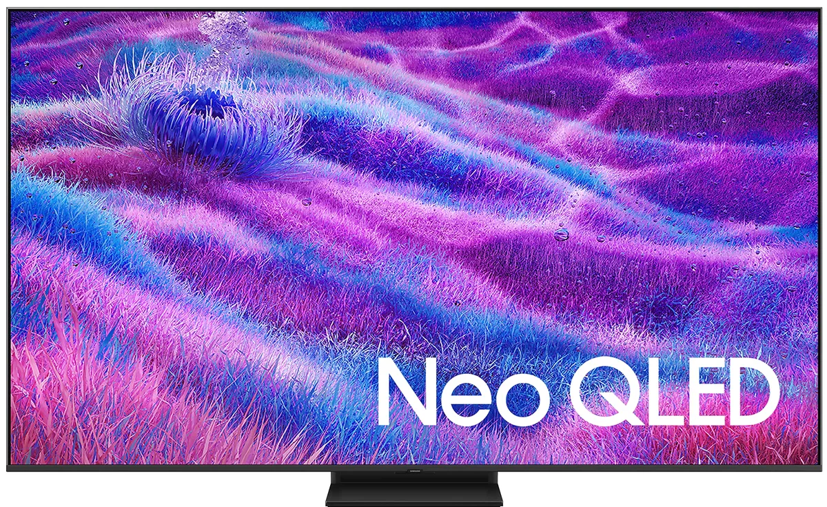 LED-телевізор Samsung QLED 55 дюймів Сріблястий UHD 4K