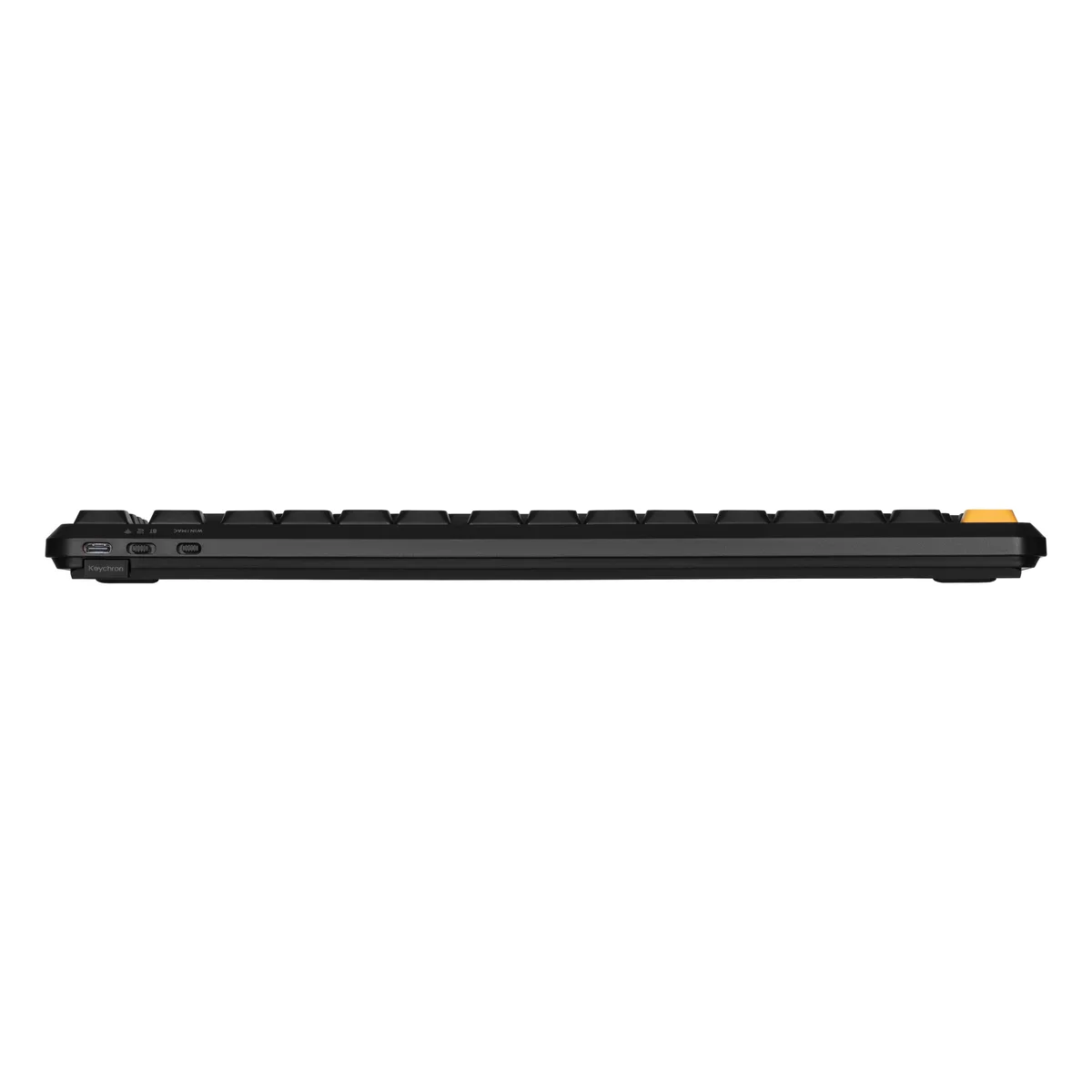 Клавіатура механічна Keychron J1 82Key, K pro Brown, WL/BT/USB-A, QMK, Hot-swap, EN/UKR, RGB, чорний