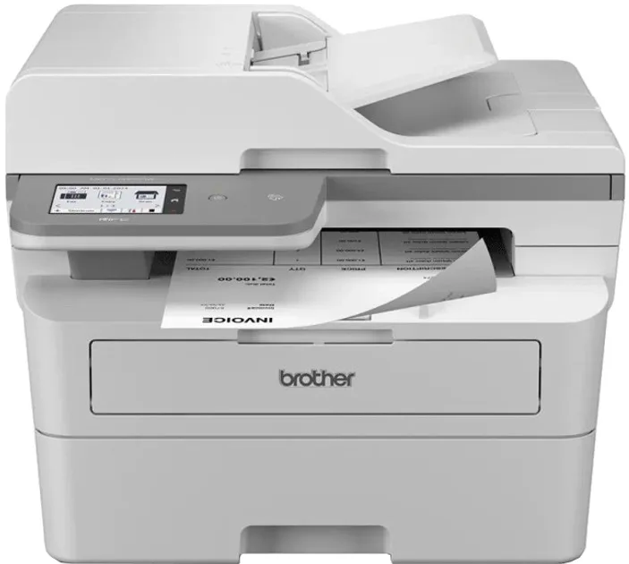 БФП лазерний монохромний Brother A4 34 ст/хв Wi-Fi Duplex DADF