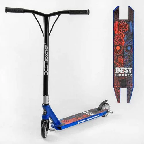 Самокат трюковий Best Scooter HIC-система алюмінієвий диск для трюків та катання на вулиці алюмінієвий.