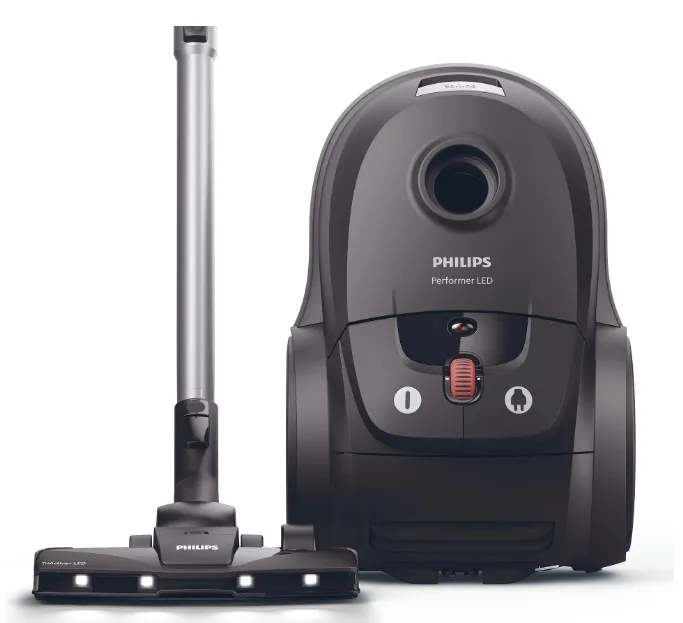 Пилосос Philips для сухого прибирання 900 Вт мішок 4 л чорний