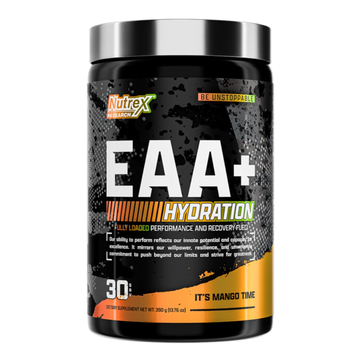EAA Hydration Nutrex порошок 30srv 13 г Манго на українську мову буде: EAA Гідратація Nutrex порошок 30srv 13 г Манго.