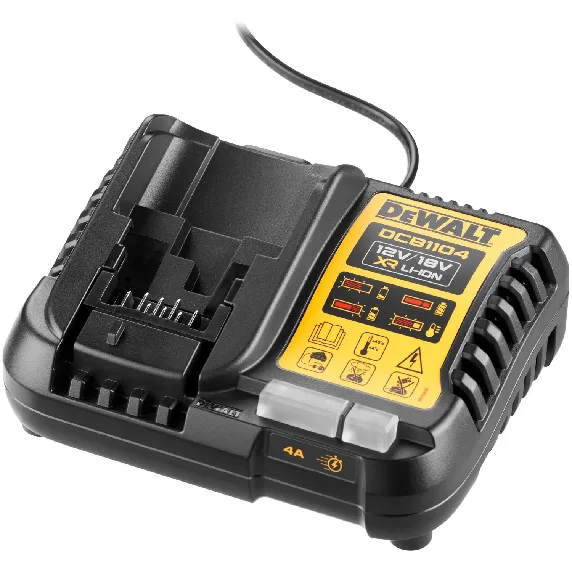 Зарядний пристрій DeWalt 10.8В/12В/18В/54В 4А для акумуляторів швидка зарядка енергії