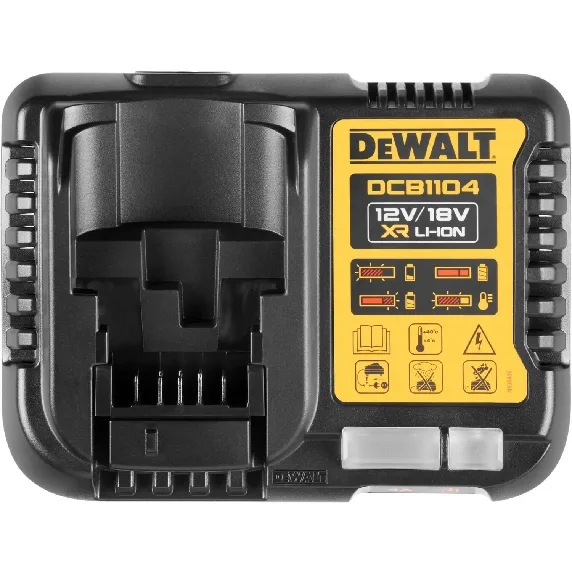 Зарядний пристрій DeWalt 10.8В/12В/18В/54В 4А для акумуляторів швидка зарядка енергії