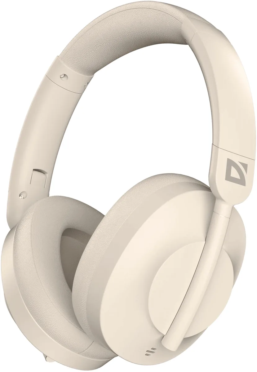 Гарнітура Defender Bluetooth 5.3 повнорозмірна бежевий пластик 40 мм