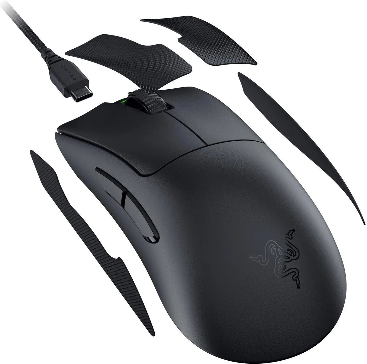 Миша Razer Deathadder V3 Pro, USB-A/WL/BT, чорний