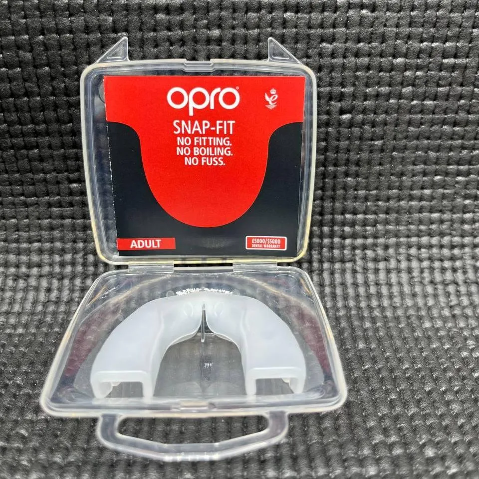 Капа OPRO термопластик взрослая Clear 11+