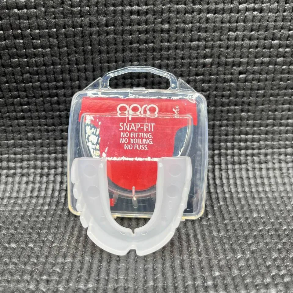Капа OPRO термопластик взрослая Clear 11+