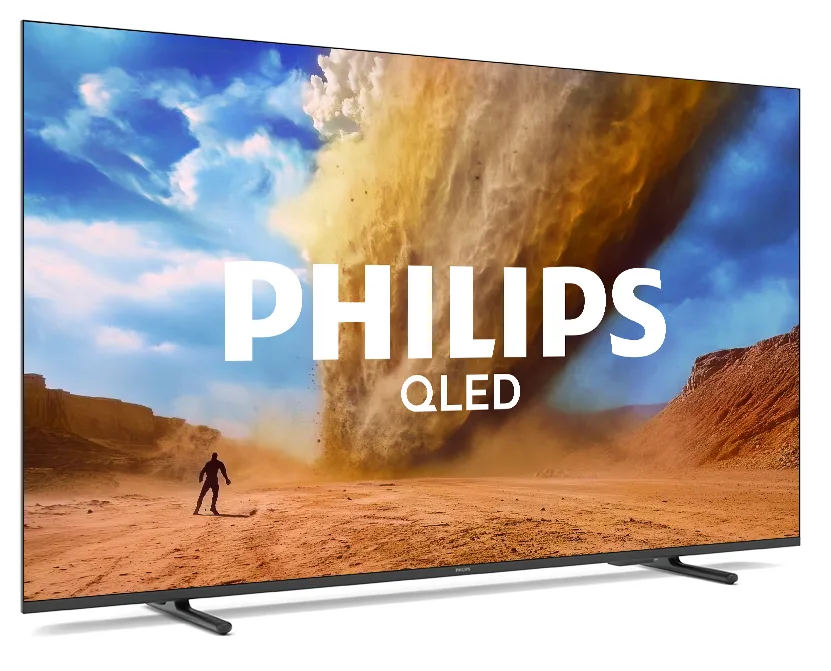 LED-телевізор Philips QLED 50 дюймів UHD Чорний