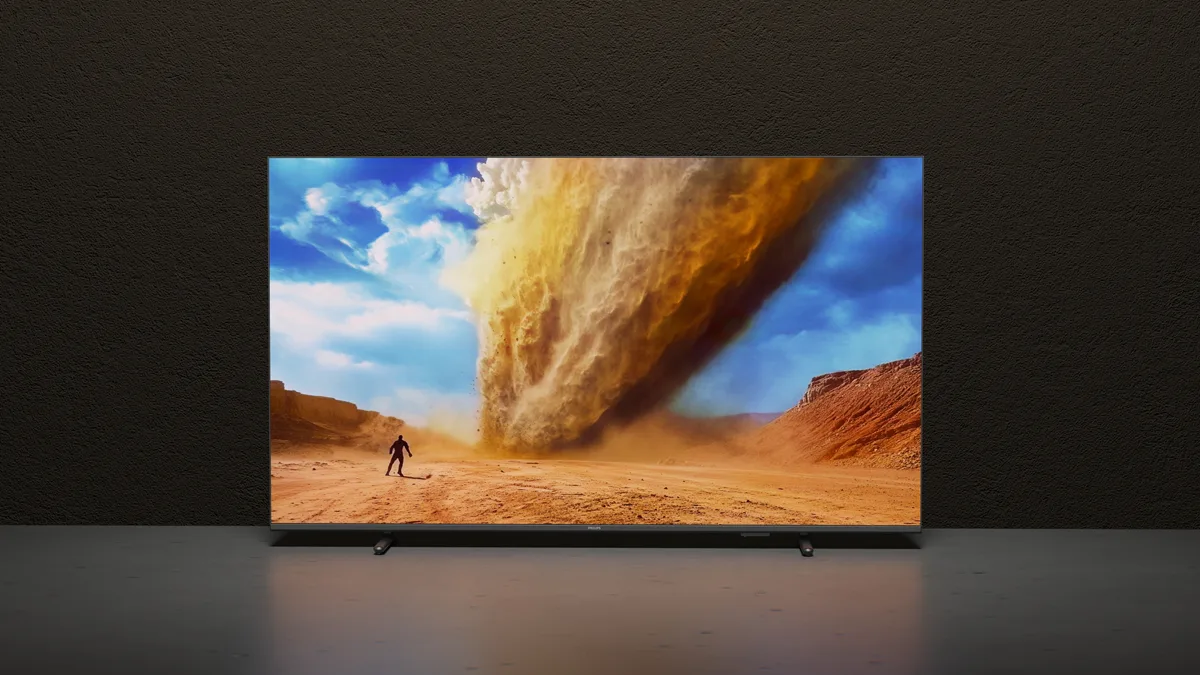 LED-телевізор Philips QLED 50 дюймів UHD Чорний