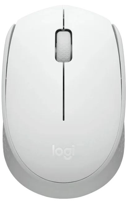 Миша бездротова Logitech оптична маленька біла 61,5х35,2х97,7 мм