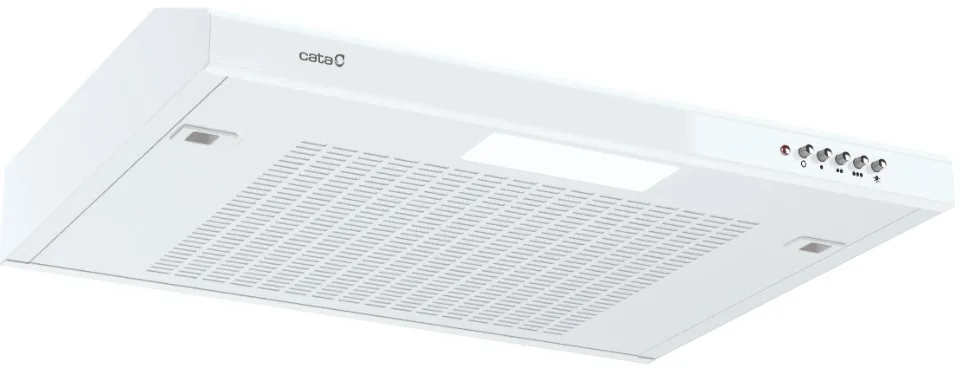 Плоска витяжка Cata, 60 см, 350 м3/год, 3 швидкості, модель LFK 6001 Wh, біла.