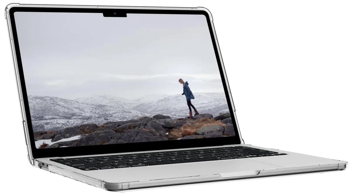 Чехол UAG [U] для MacBook Pro 13"(2020-2022), Lucent, Ice/Black