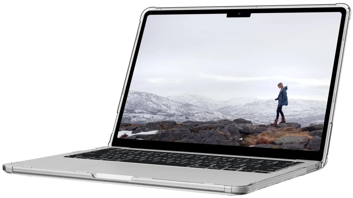 Чехол UAG [U] для MacBook Pro 13"(2020-2022), Lucent, Ice/Black