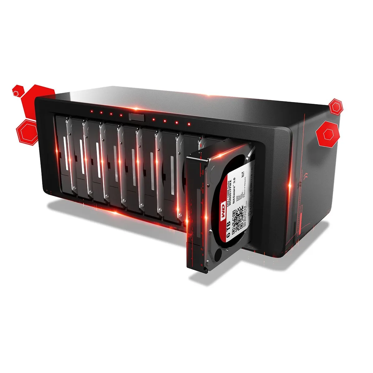 Жесткий диск WD 2TB 3.5" 7200 64MB SATA Red Pro NAS