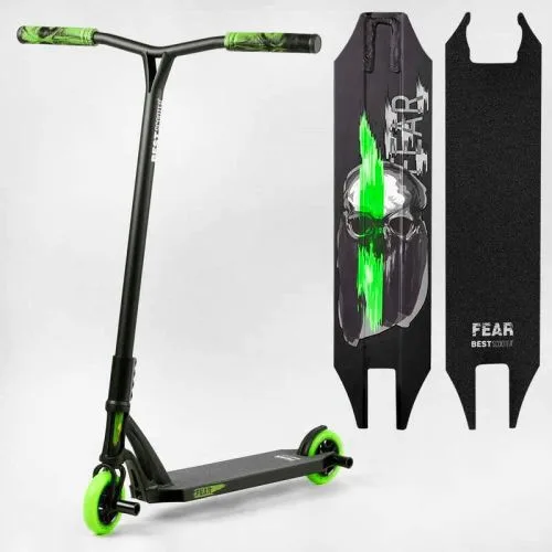 Труковий самокат Best Scooter SCS система з PEG алюмінієвий диск та дека для трюків та катання PU колеса 115 мм.
