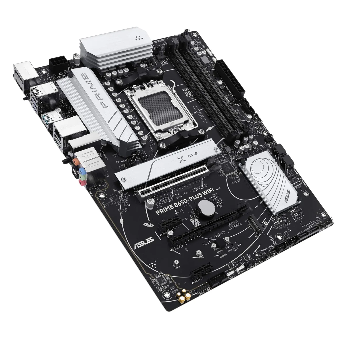 Материнcька плата ASUS PRIME B650-PLUS WIFI sAM5 B650 4xDDR5 M.2 HDMI DP Wi-Fi BT ATX