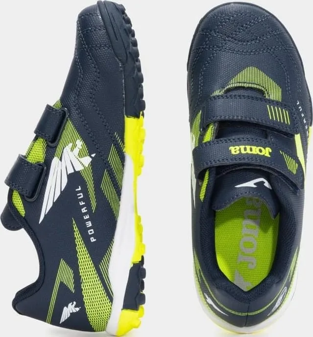 Сороконожки Joma фібратек 27 синий желтый детские для футбола