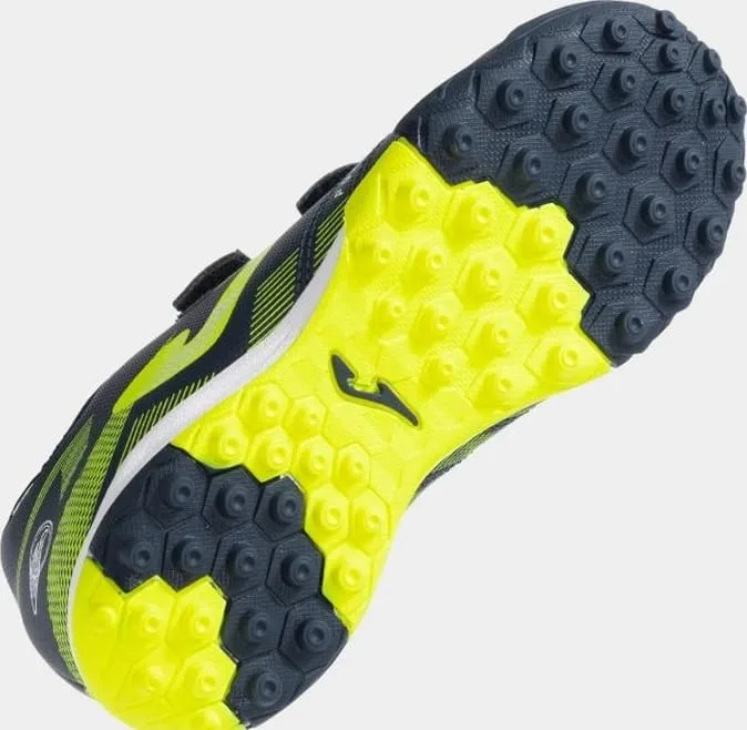 Сороконожки Joma фібратек 27 синий желтый детские для футбола