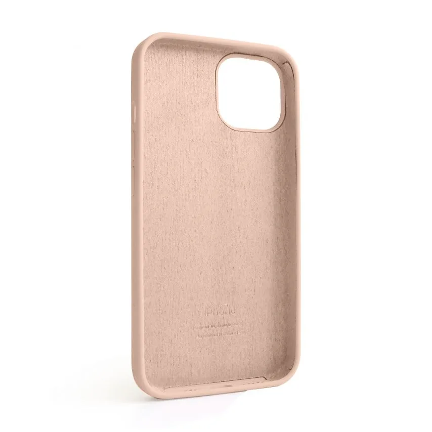 Чохол силиконовий для iPhone 14  бежевий