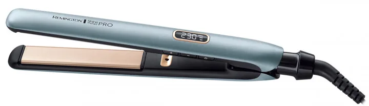 Вирівнювач волосся Remington керамічний 54 Вт 9 температур 150-230°C Чорний
