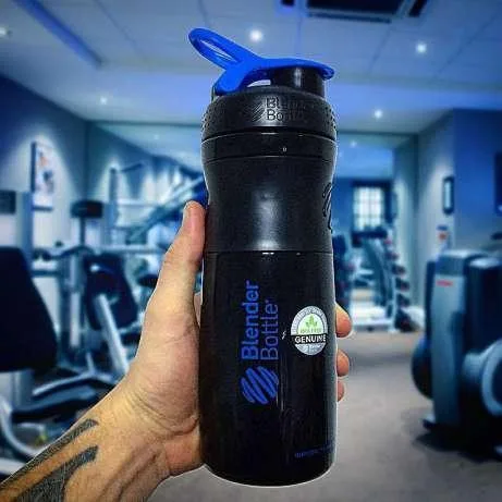 Шейкер BlenderBottle Tritan 820 мл Чорний/Синій