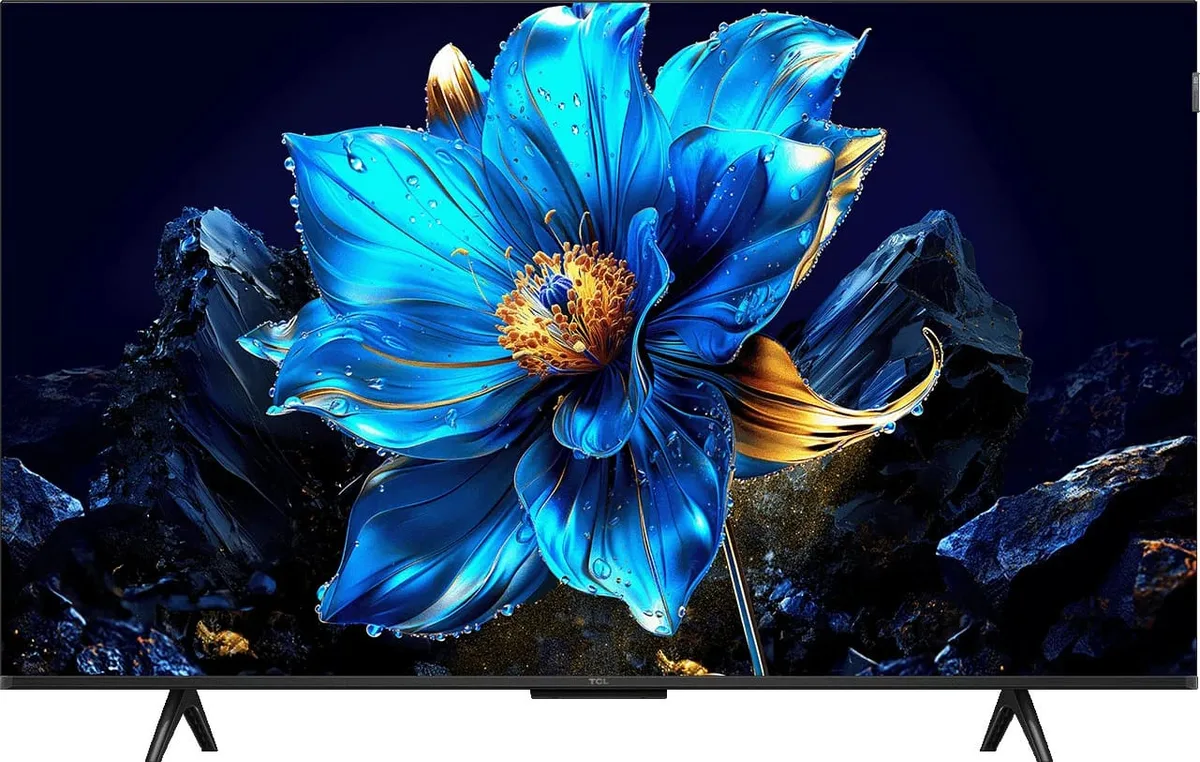 Телевізор 43" TCL QLED 4K 60Hz Smart Google TV Black