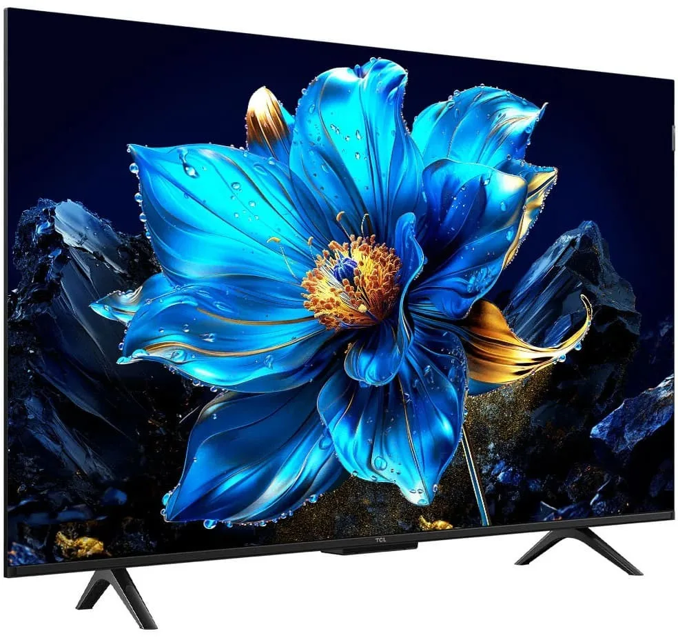 Телевізор 43" TCL QLED 4K 60Hz Smart Google TV Black