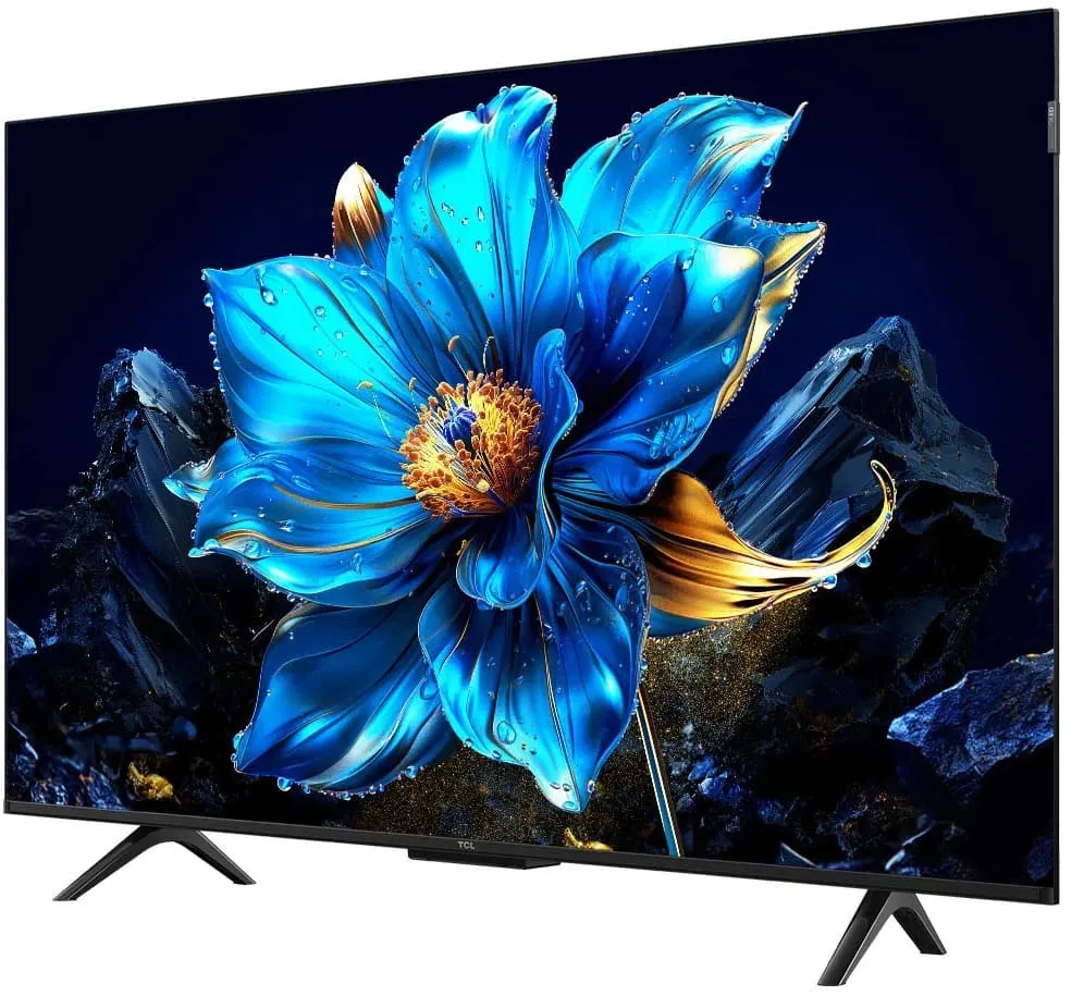 Телевізор 43" TCL QLED 4K 60Hz Smart Google TV Black
