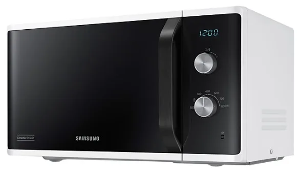 Мікрохвильова піч Samsung 23 л Біо-кераміка Білий 800 Вт