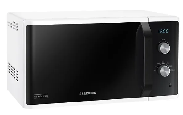 Мікрохвильова піч Samsung 23 л Біо-кераміка Білий 800 Вт