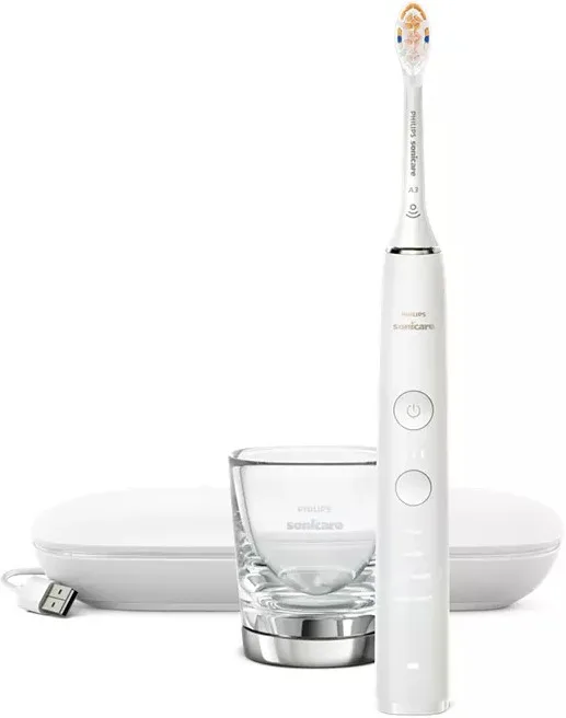 Електрична щітка зубна Philips Sonicare з Bluetooth 62 тис коливань хв біла