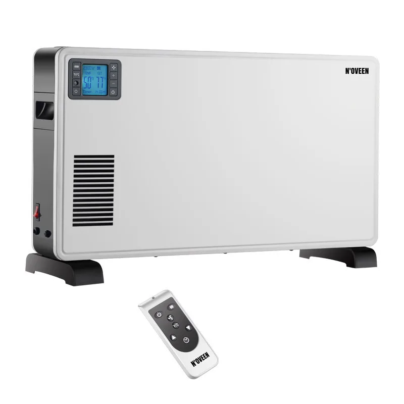 Конвекторний обігрівач Noveen 2300 Вт білий 69х18х41,5 см з пультом і таймером