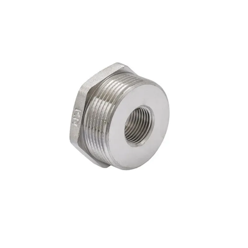 Футорка 1/2" x 1 1/2" латунна нікельована KF.F0616 сталевий 24,5 мм