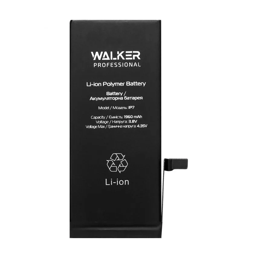 Акумулятор WALKER Professional 1960mAh для Apple iPhone 7 3.8V Original