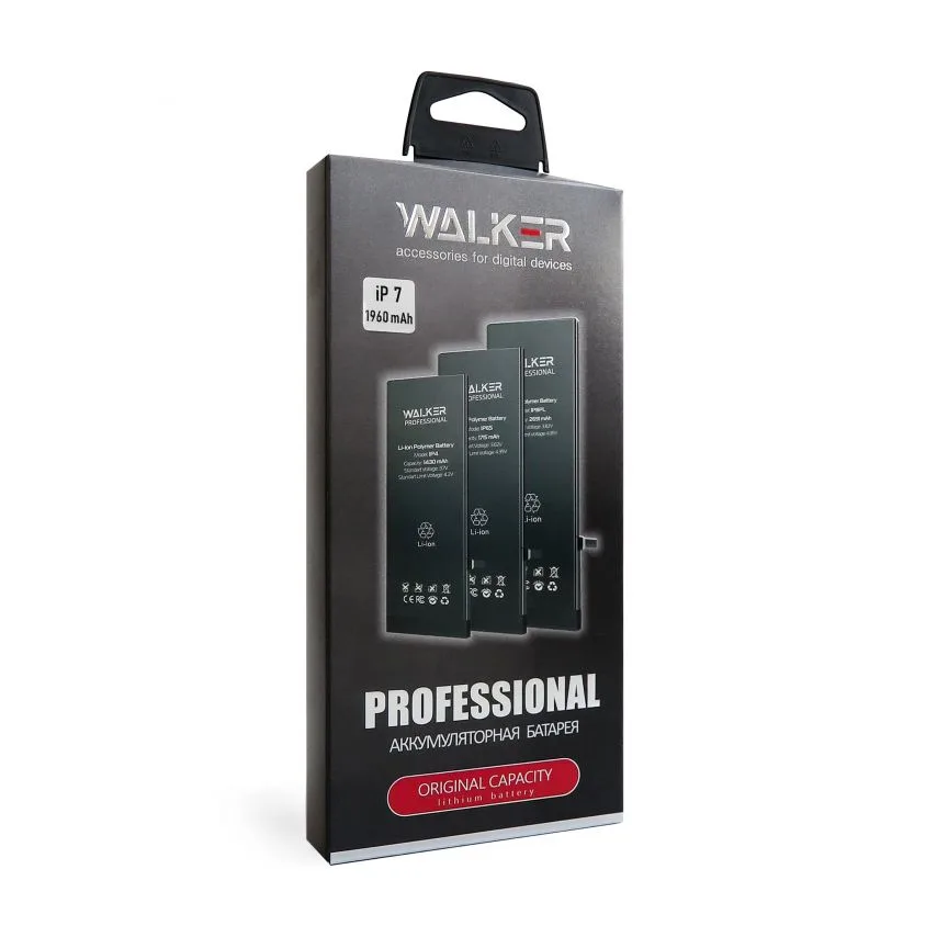 Акумулятор WALKER Professional 1960mAh для Apple iPhone 7 3.8V Original
