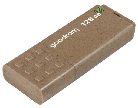 Флешка Goodram 128ГБ USB 3 Коричнева Пластикова