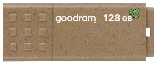 Флешка Goodram 128ГБ USB 3 Коричнева Пластикова