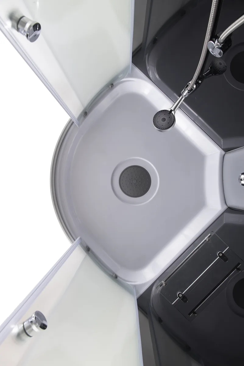 Душевой бокс Mixxus SB02-120x80x215 левосторонний ABS 120x80 см Белый Сатин