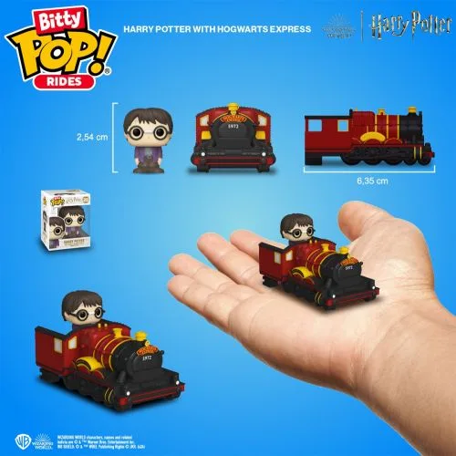 Набір фігурок Bitty Pop! Ride Гаррі Поттер Хогвартський експрес для шанувальників колекція іграшка