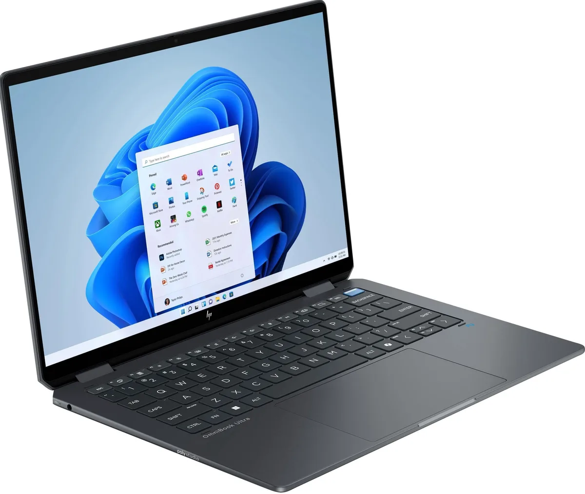 Ноутбук HP OmniBook Ultra Flip x360 14" 2.8K OLED Touch, Intel U5-226V, 16GB, F512GB, UMA, Win11, сірий