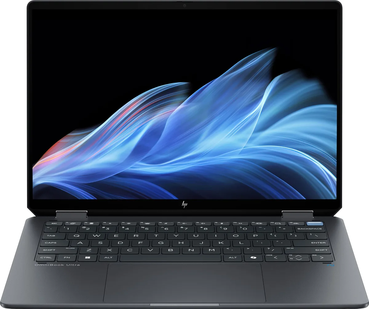 Ноутбук HP OmniBook Ultra Flip x360 14" 2.8K OLED Touch, Intel U5-226V, 16GB, F512GB, UMA, Win11, сірий