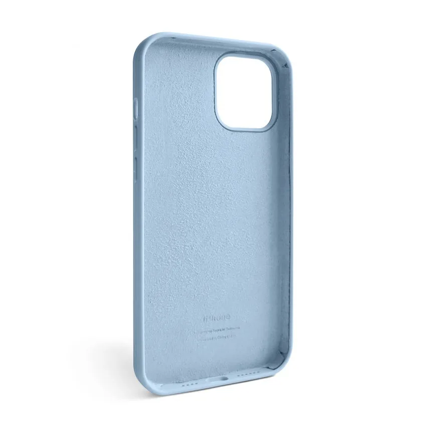 Чохол силіконовий для Apple iPhone 12 Pro Max  блакитний