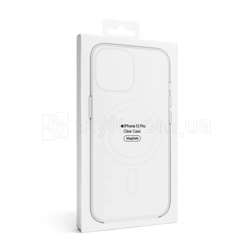 Чохол MagSafe для смартфонів Apple пластик силікон прозорий