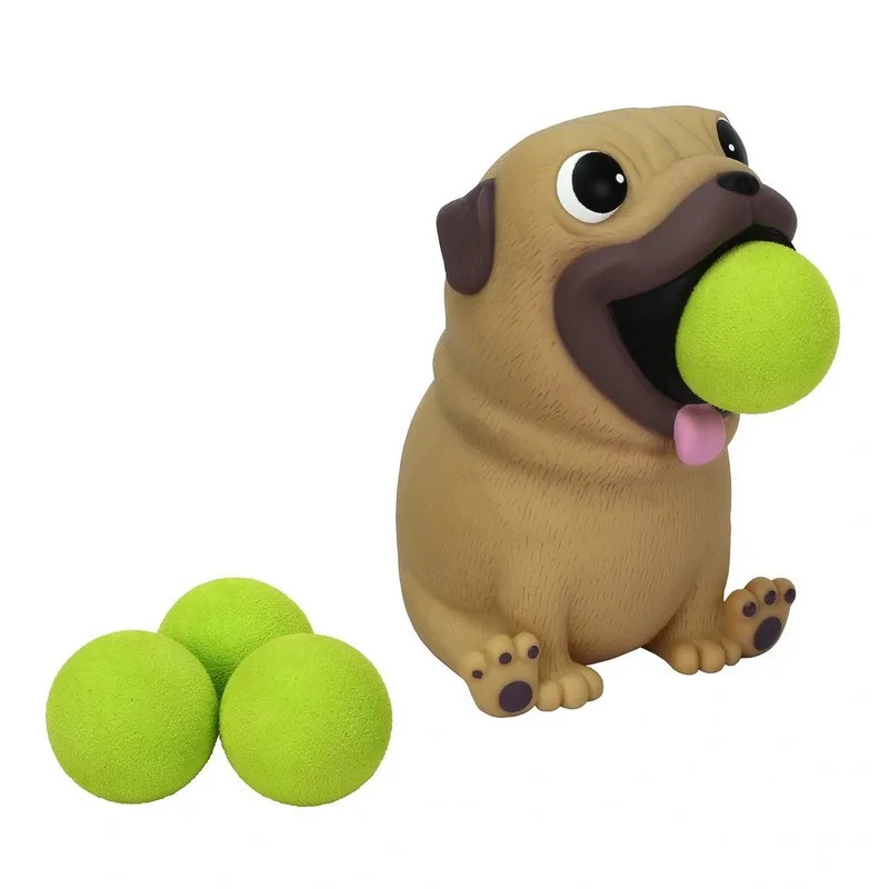 Детский игровой набор Hog Wild пенопластовые шарики 15 см Мопс цветной