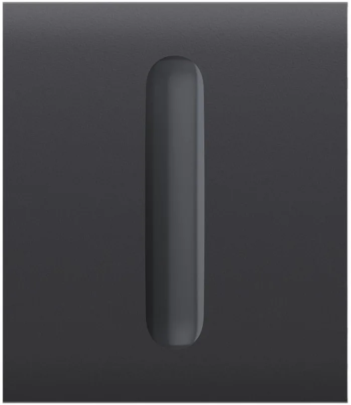 Кнопка центральна для одноклавішного вимикача димера Ajax CenterButton Dimmer 1-gang 2-way for LightSwitch, Jeweler, бездротовий, graphite