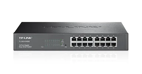 Комутатор TP-LINK TL-SG1016DE 16xGE, WebSmart