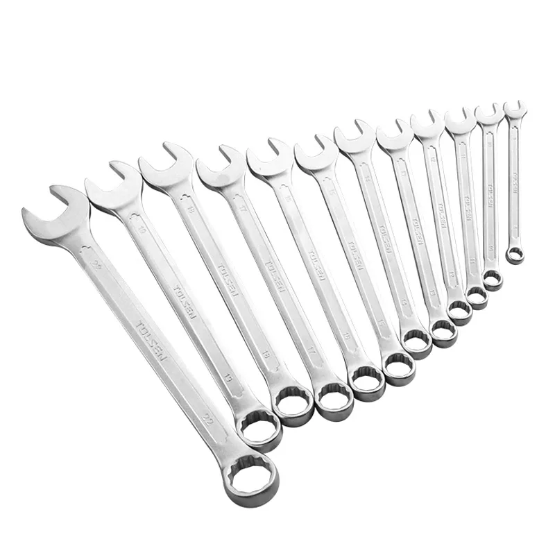 Комплект інструментів Tolsen, 1/2", 1/4", 3/8", комбіновані ключі, торцеві насадки, біти, CrV, кейс, 216 одиниць.